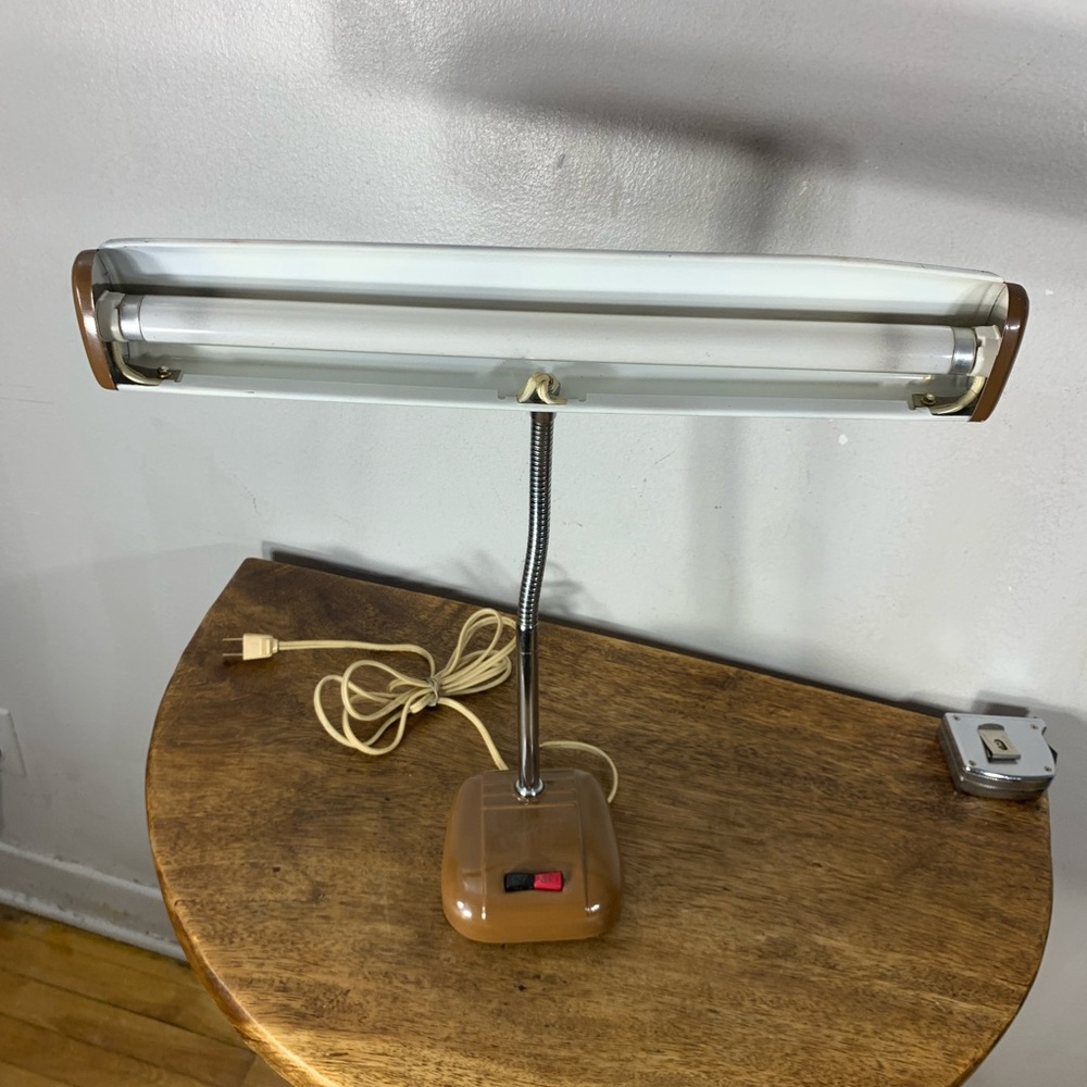 80s retro table lamp - Picture 3 of 9